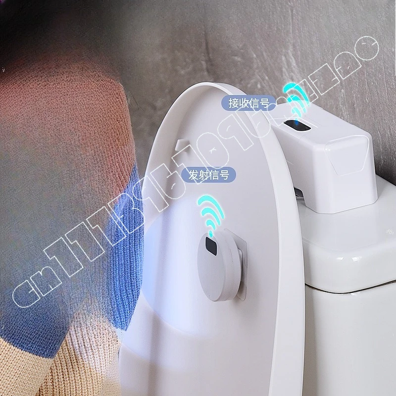 Toilet Smart Induction Flush Electric Press Household Toilet Infrared Induction Automatic Flush Accessories