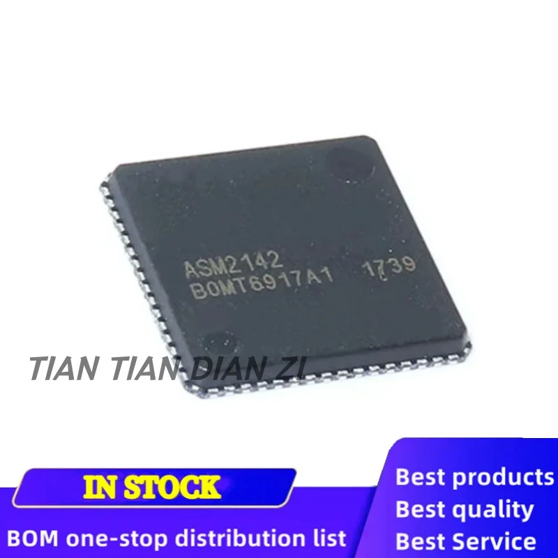 1pcs/lot ASM2142 QFN64 package ic chips in stock
