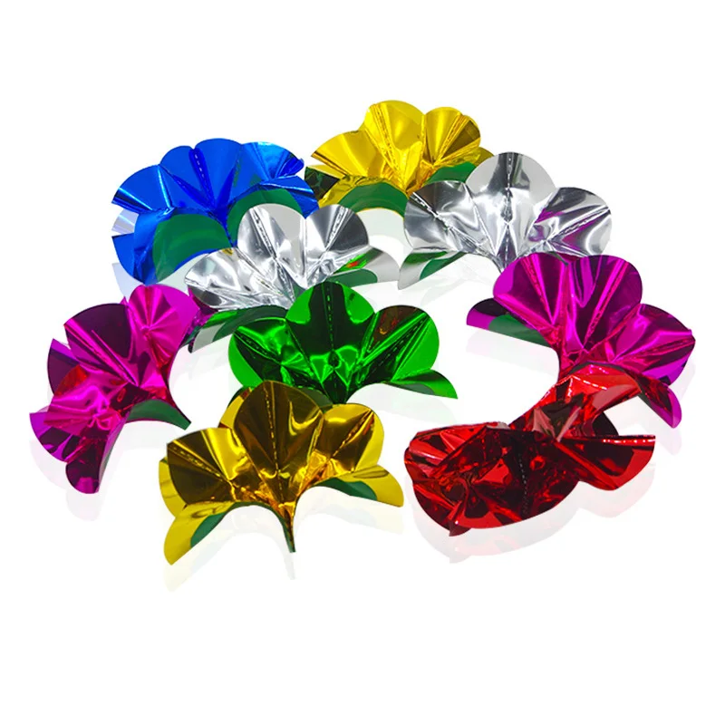 9pcs/Set Spring Flowers From Fingertips Flower Appearing Magic Funny Stage Magia Gimmick Props Empty Hand Appear Flower Magician