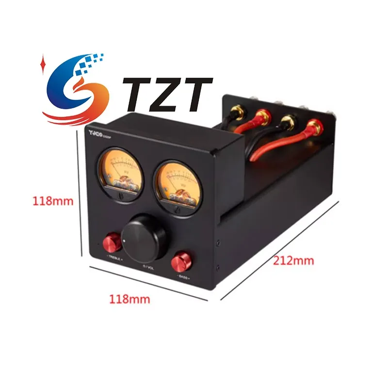 TZT D325P Dual Core TPA3255 Dual Channel Balanced Ultra-high Power Audio Amplifier QCC5125/QCC3084/QCC3034 Bluetooth5.1 LDAC