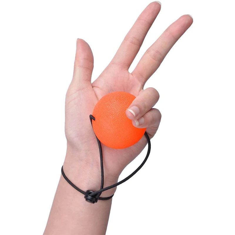 Portable Hand Grip Stress Ball  Squeeze Stress Relief Balls Strengthen Hand Exercise and Relieve Tension Great for Kid and Adult