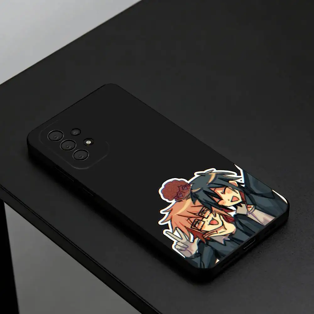 randal and satoru  Phone Case For Samsung S26,S25,S24,S23,S22,Plus,Cover  Black Shell
