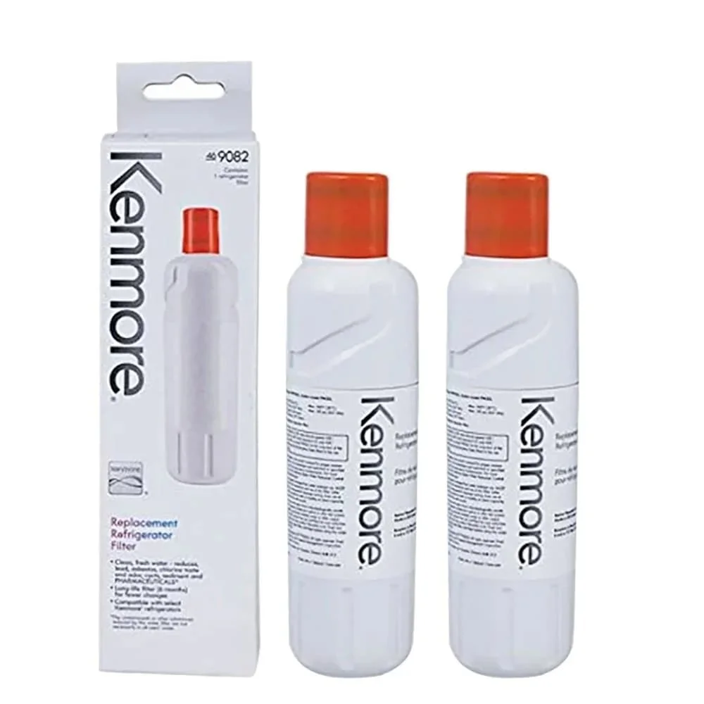 Sostituzione per Kenmore 9082 EDR2RXD1 P6RKFB2 P9RFWB2L P9WB2L 469082   W 10413645 Un filtro dell'acqua per frigorifero KAD2RXD1B KAD2 46-9903