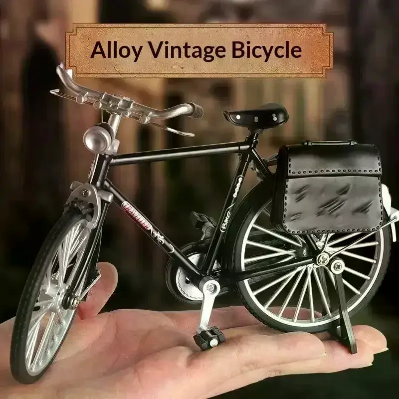 New Handmade Diy Bicycle Model With A 28-Inch Frame A Retro 90s-Style Assembly Toy Semi-Alloy