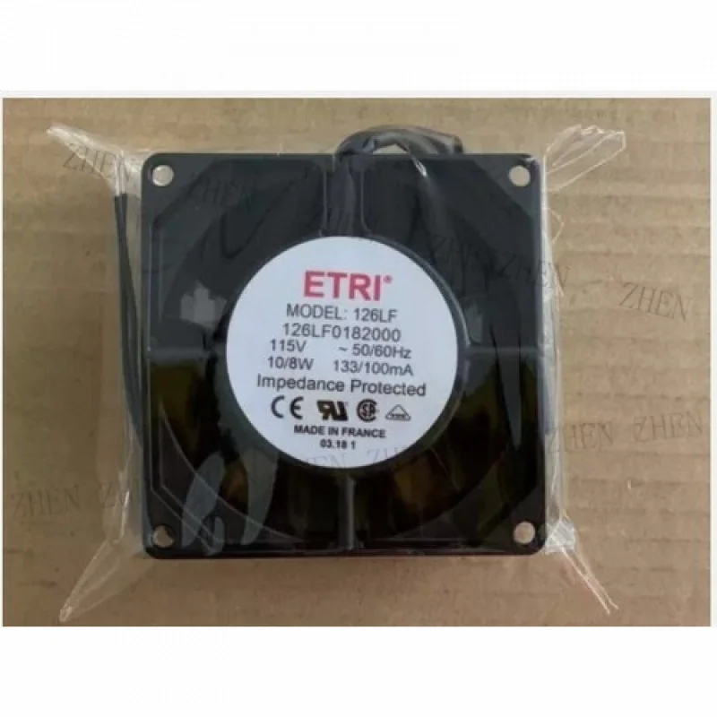 

Y 1PC new FOR ETRI 126LF0182000 115V 10/8W 8038 8CM cooling fan