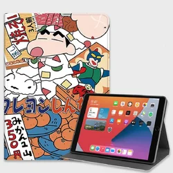 Crayon shin-chan caso para ipad 10th geração 2022 8th 9th 7th 10.2 para ipad pro 11 air 5 4 3 mini 6 4 5 caso coque capa funda