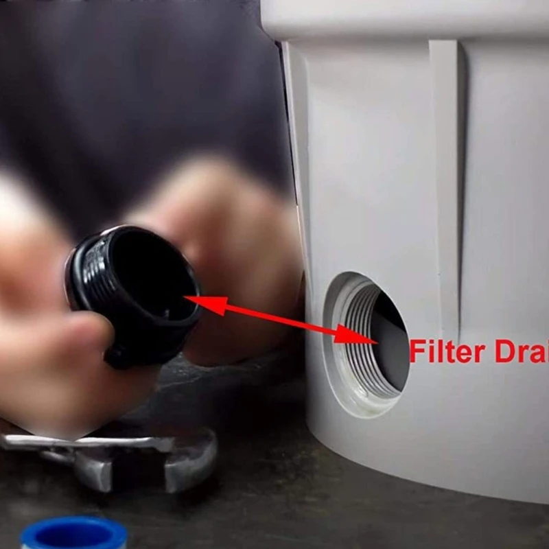 สระว่ายน้ำสปากลับ Winterizing Plug ติดตั้งง่าย Winterizing ตัวกรองสระว่ายน้ำ Dropshipping