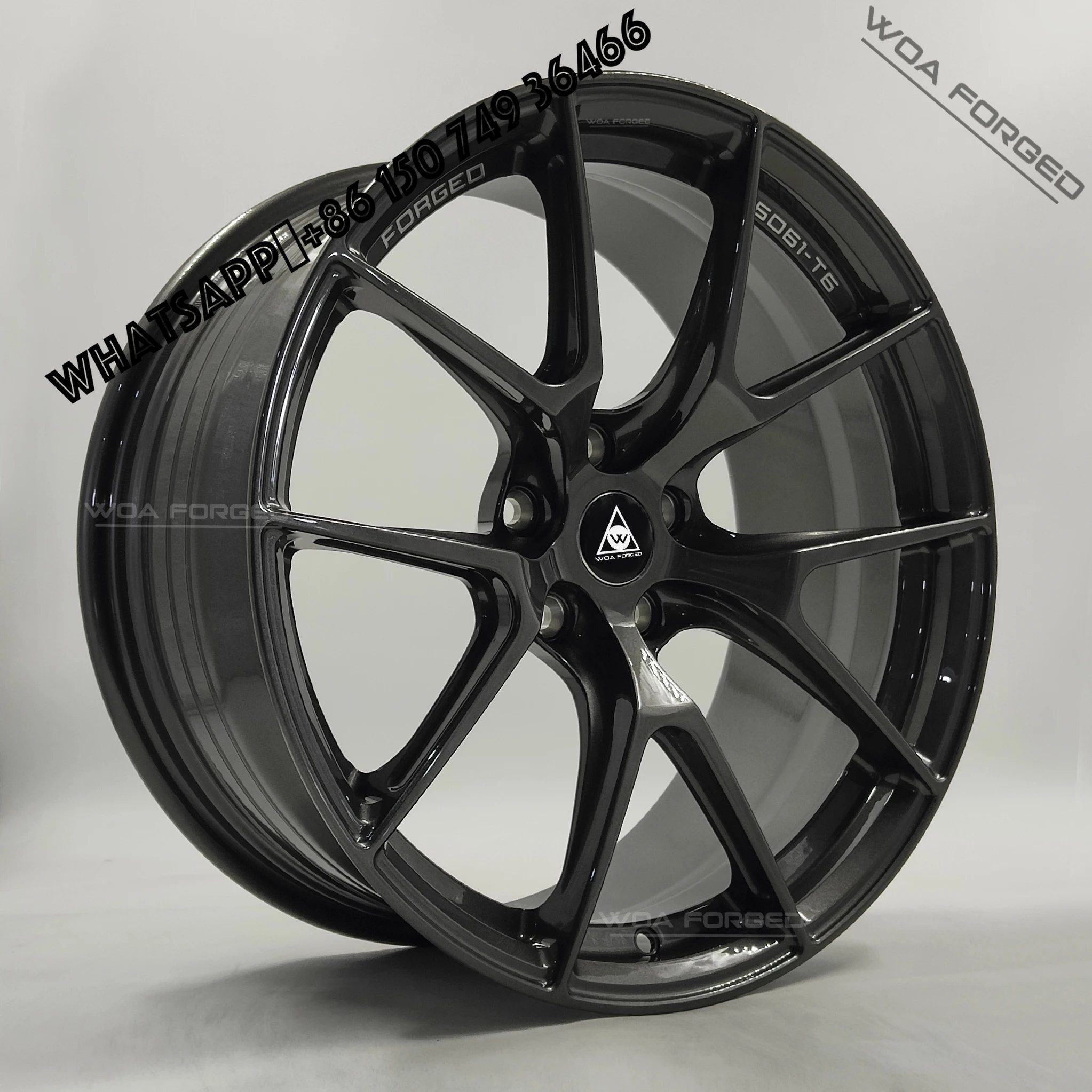 

6061T6 Black Brushed Forged Wheels for BMW VS5RS 5x120 5x112 Passenger Car Rims Models F80 F90 E46 E92 M3 M4 G20 G30 G80 330i M3