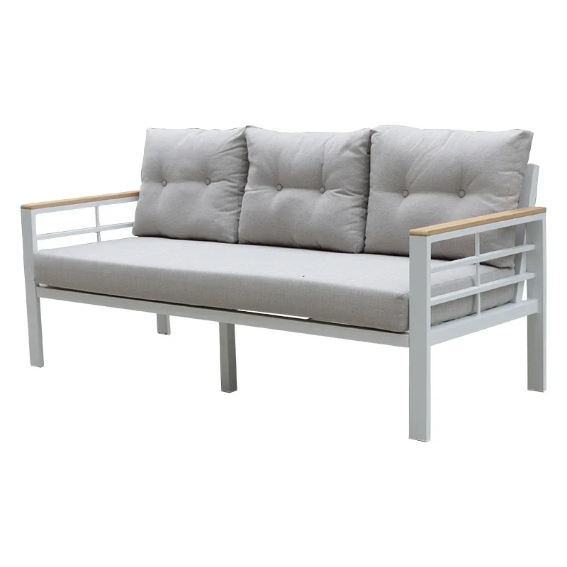 modern aluminum outdoor sectional couch garden sofa set patio sofas garden dining table furniture