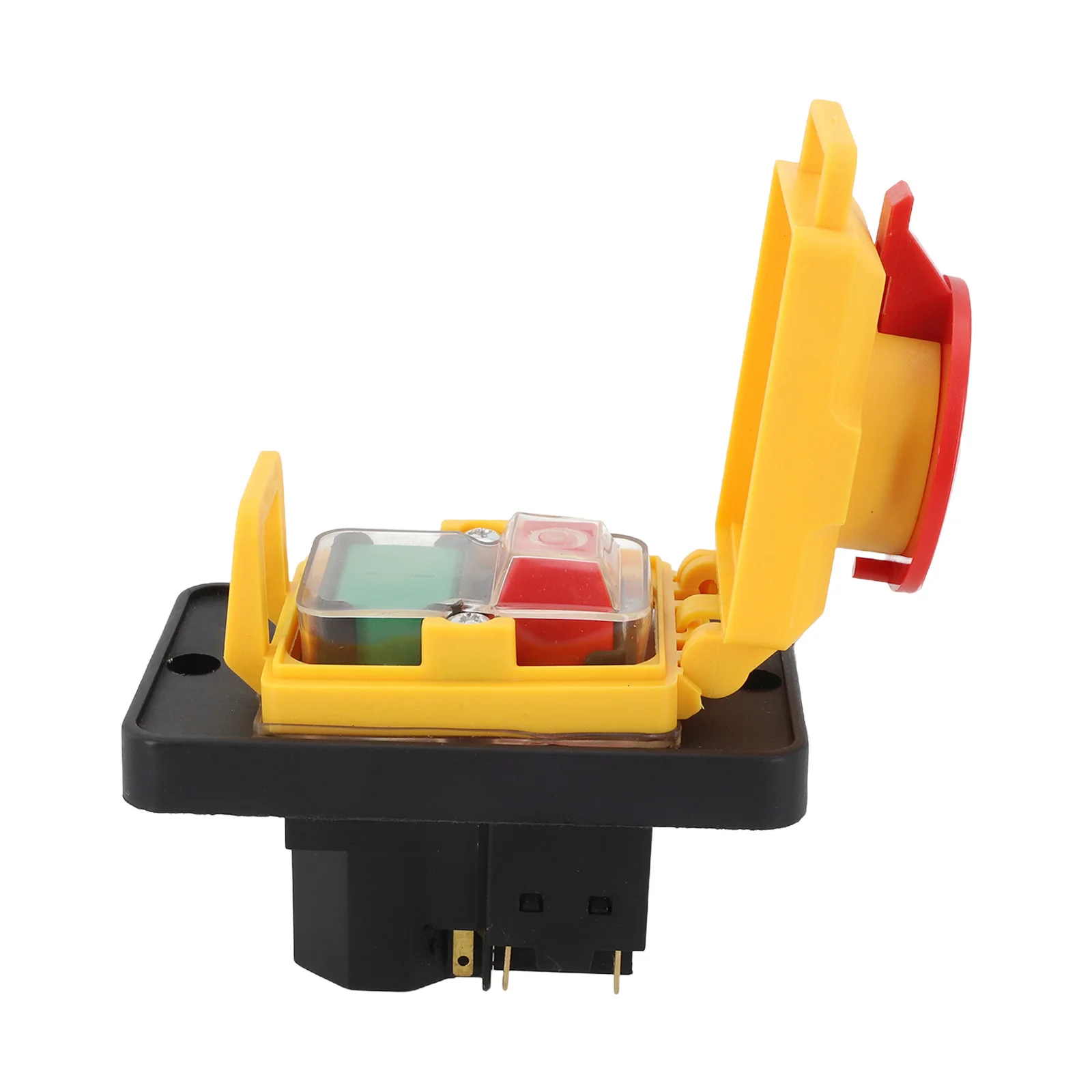 KJD18 7Pins 15A 400V Waterproof Electromagnetic Push Button Switch For Garden Machine Tools Electrical Tool Accessories