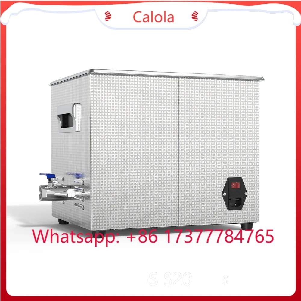 10L 200/400W Digital Ultrasonic Cleaner 28/40/80/120KHz Sweep Pulse Laboratory Precision Cleaning Machine