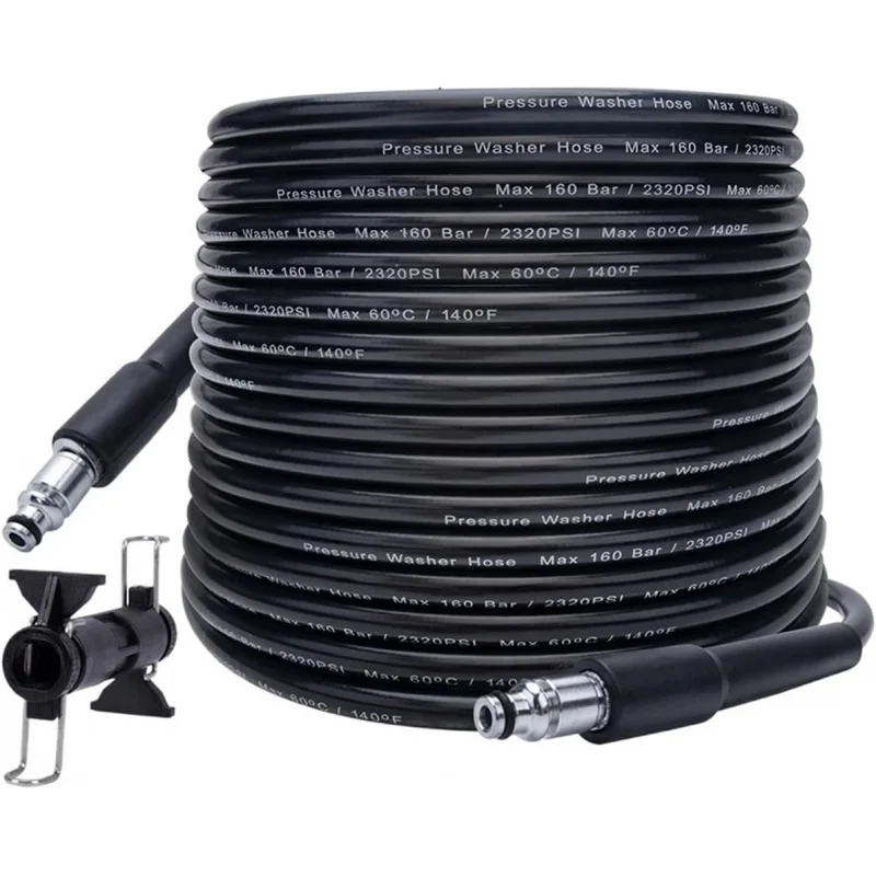 

High Pressure Washer Hose High Water Wash Hose Line Car Wash Extender Hose Compatible with Bosch Pressure Washer