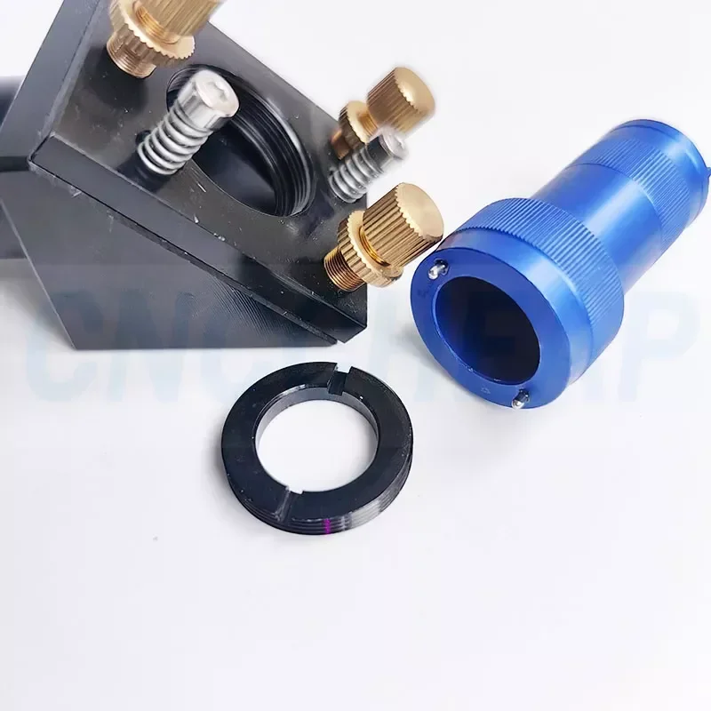 Laser Path Calibrating Device Light Regulator Alignment Kit Removing and Installing Mirror Lens Tube Lock Nut Co2 Laser Machine