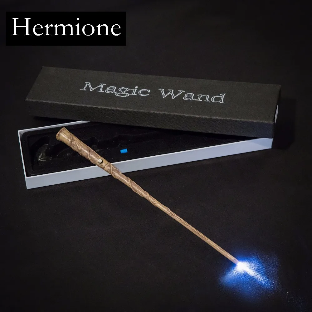 36cm Cosplay Show Harri Potter Magic Wand Full Range of Magic Stage Props Glow Magic Wand Halloween Props with Original Box