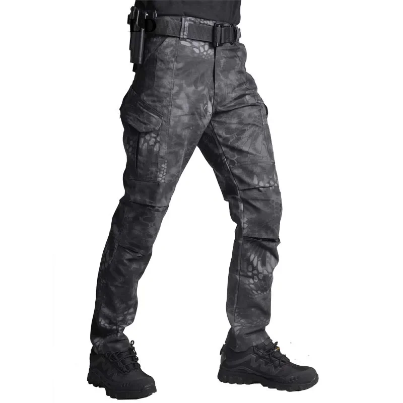 Tactical Camo Men Pants Military Camping Hiking Pants Airsoft Combat Cargo Pant Waterproof Ripstop  Mens Military Clothing Maap