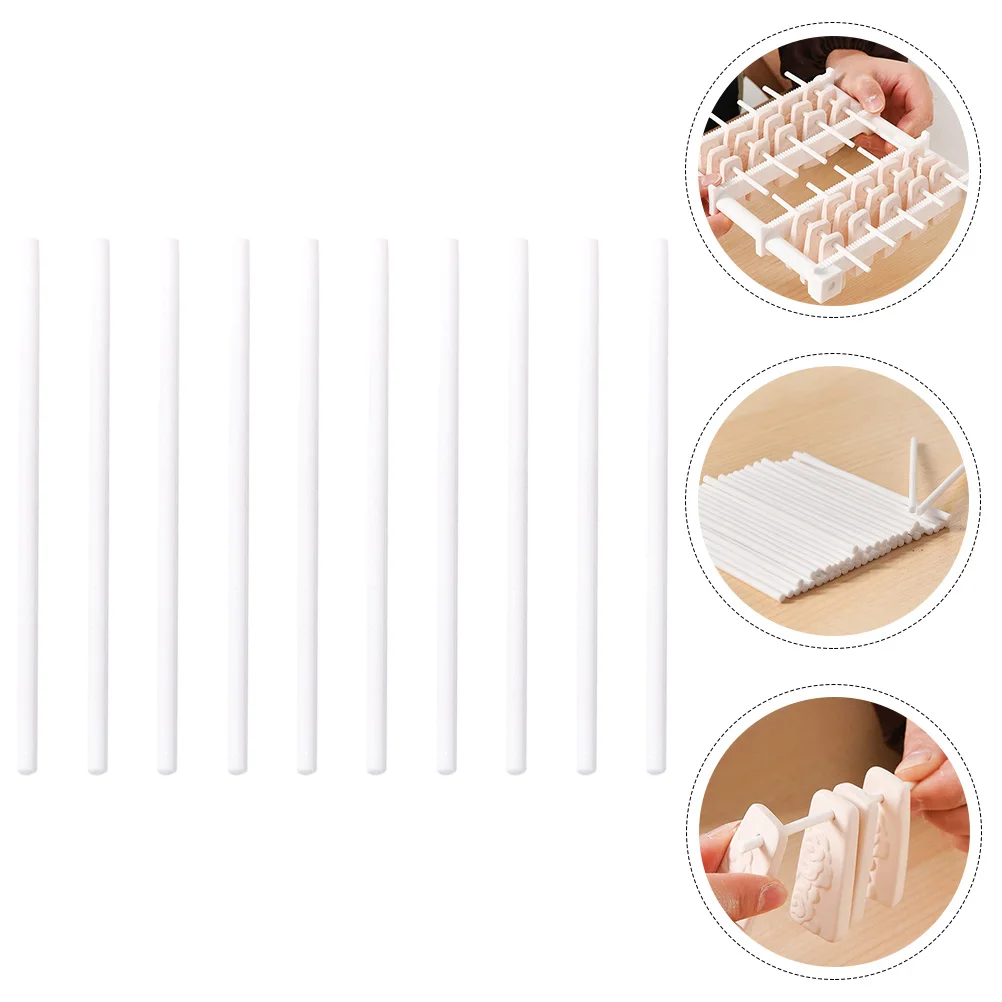 

10pcs Hanging Burning Rods 2mm Diameter Pottery Firing Tools Ceramic Jewelry Supplies Kiln Accessories Travel Friendly Small