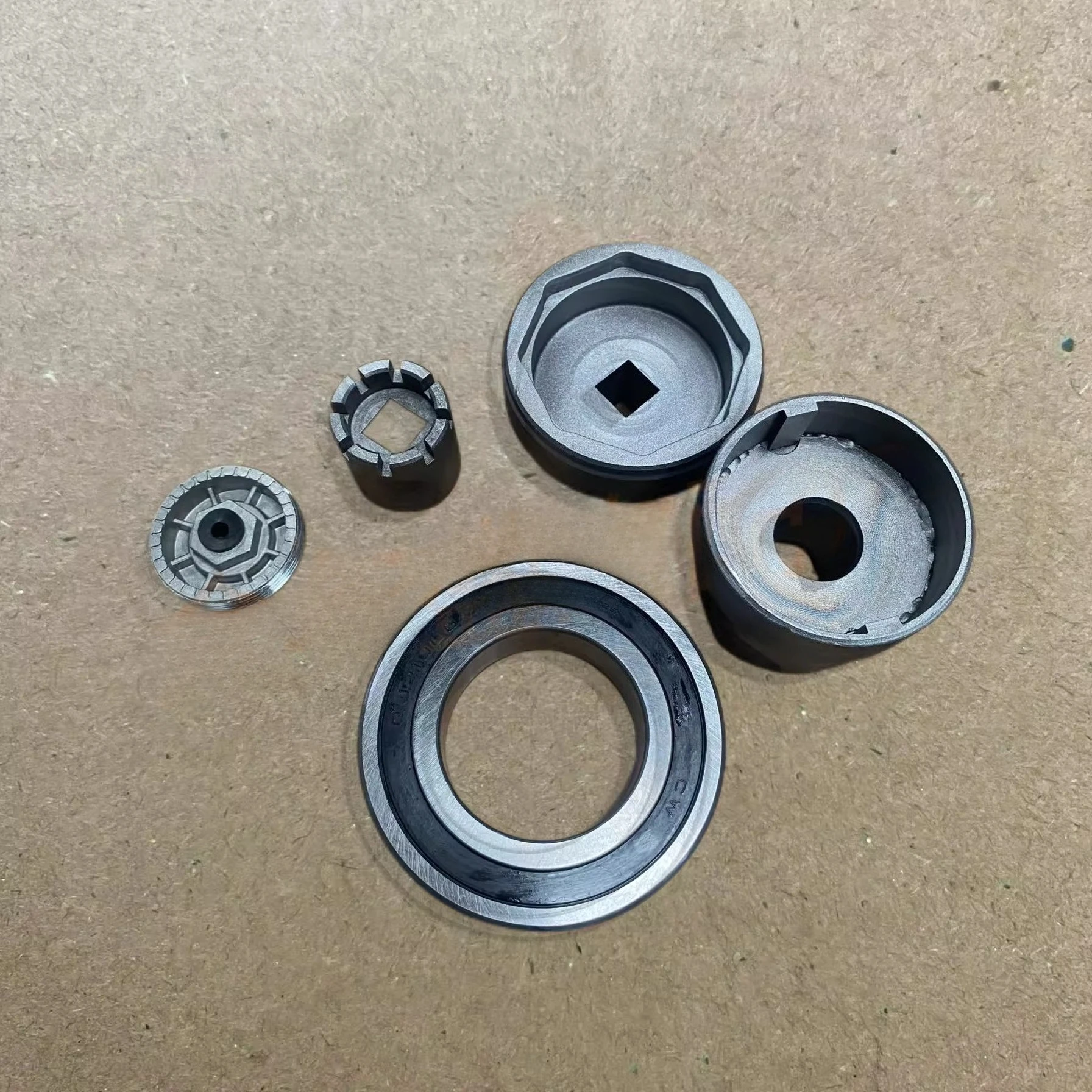 For BMW F18 X1 Steering machine maintenance, rocker arm bearing, disassembly block screw base disassembly tool