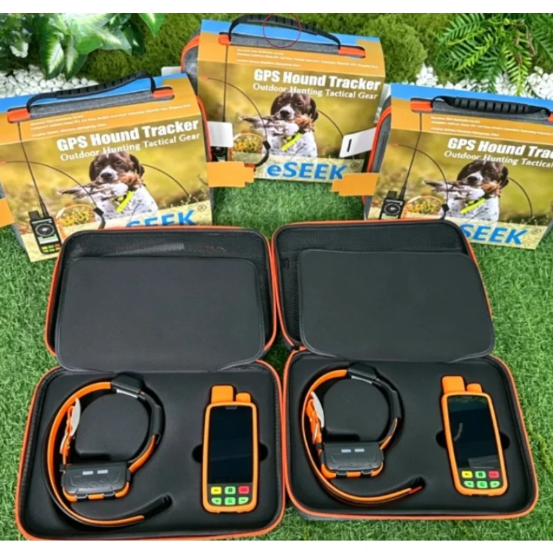 ESEEK Dog GPS Tracker Module 15KM VHF Off‑Grid Communication IP68 Diving‑Proof 6400mAh Long‑Life Battery
