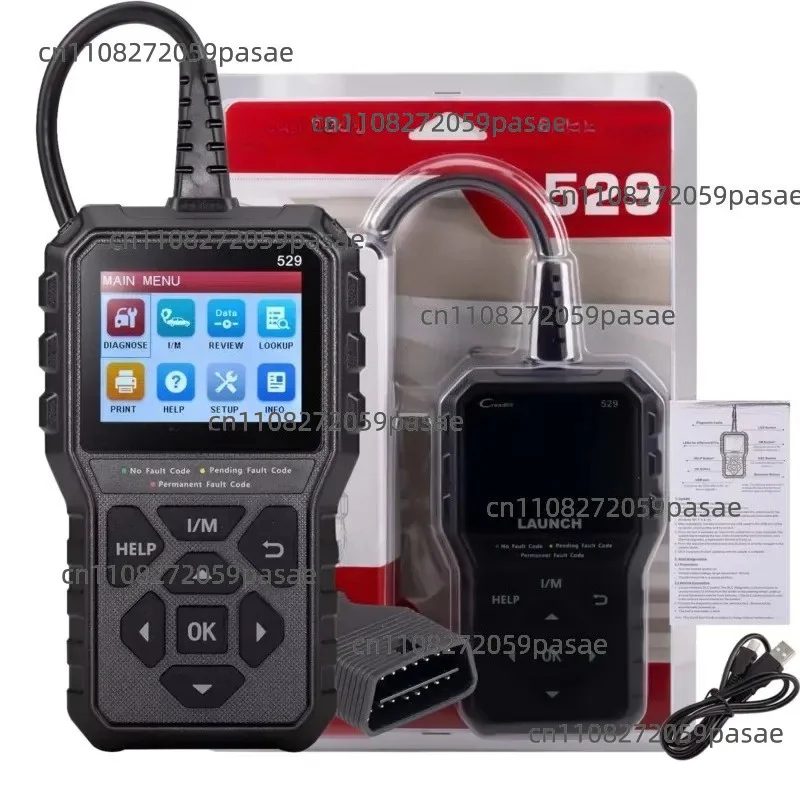 [Free Lifetime Update] LAUNCH CR529 OBD2 code reader with I/M button for checking engine lights, DTC queries