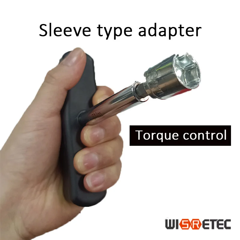 WISRETEC-Big 1.6-8Nm T-Handle Preset Torque Wrench Screwdriver Tool Fit Standard 1/4\