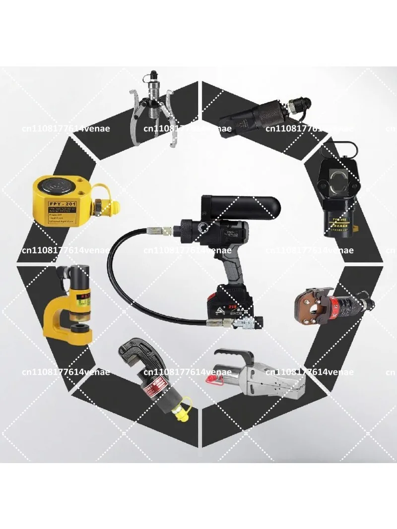 Plug-in/ Handheld Hydraulic Pump Electric Power Unit for High-Pressure Oil/Gas Systems