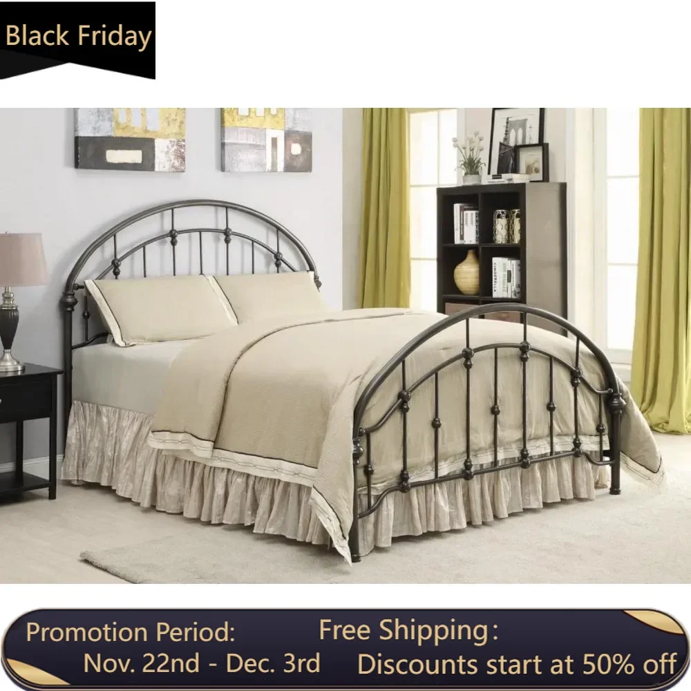 

Coaster Full Bed Dark Bronze bed frame queen