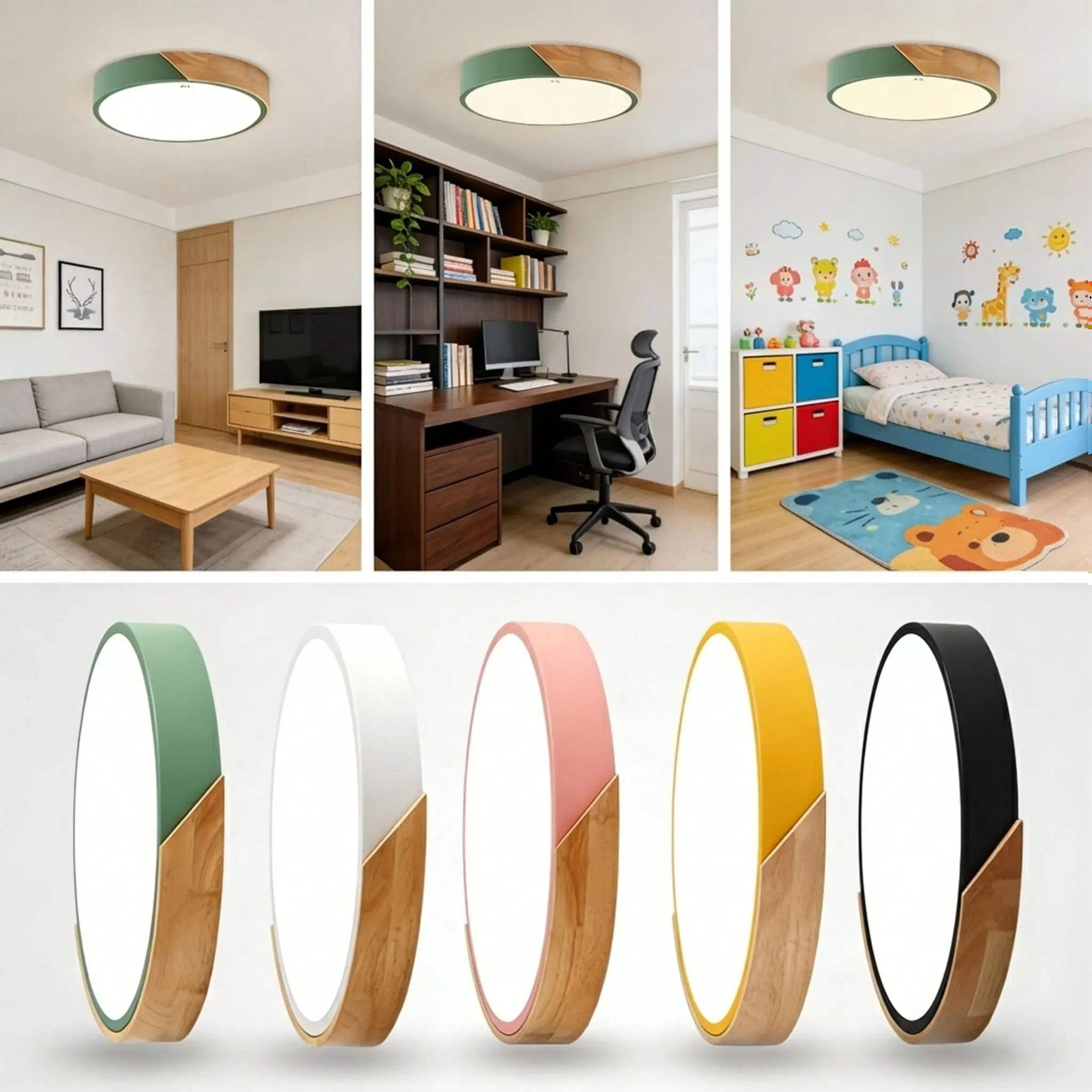 Moderne LED-Deckenleuchte, ultradünn, Kreis-Kronleuchter, Lampe für Wohnzimmer, Webstuhl, Schlafzimmer, Büro, Heimdekoration, Beleuchtungskörper, Glanz