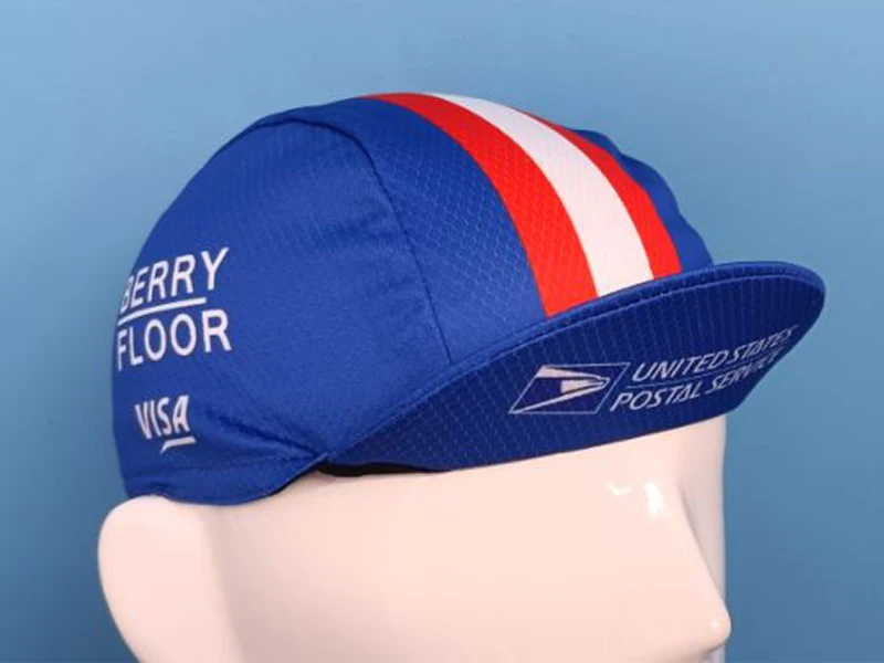 Red White Blue Retro Cycling Caps for Men and Women Black Series Quick Dry Breathable Absorb Sweat Breathable Sports Bicycle Hat