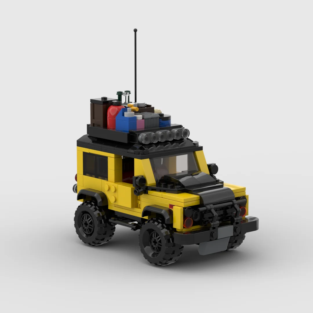 MOC Brick Defender 401pcs Racing Sports Car Technical Vehicle Racer Building Blocks Creative Garage Toys for Adults