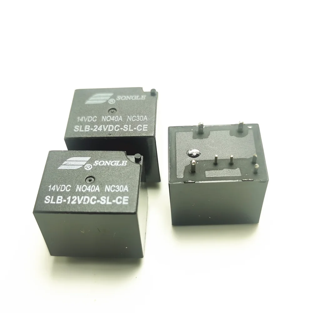 2PCS/Lot  Automotive Relays  SLB-12VDC  24VDC-SL-AE CE 40A14VDC 6[IN 7PIN A Set Of Conversions