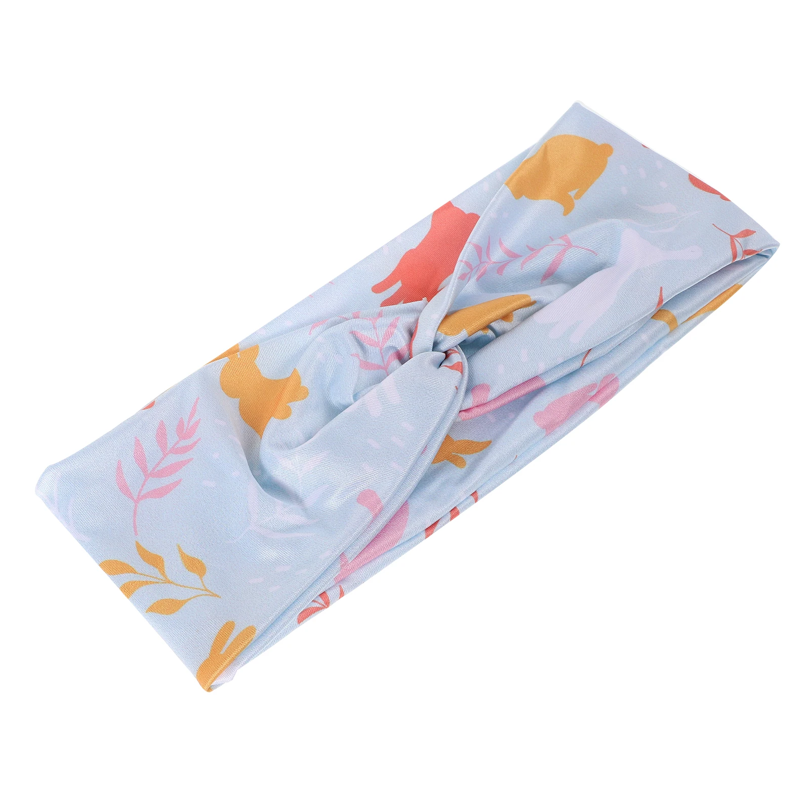 

Bunny Hairband Elastic Headband Women Yoga Headband Sports Running Accessory Non Slip Cute Pattern Headband for Outdoor Running