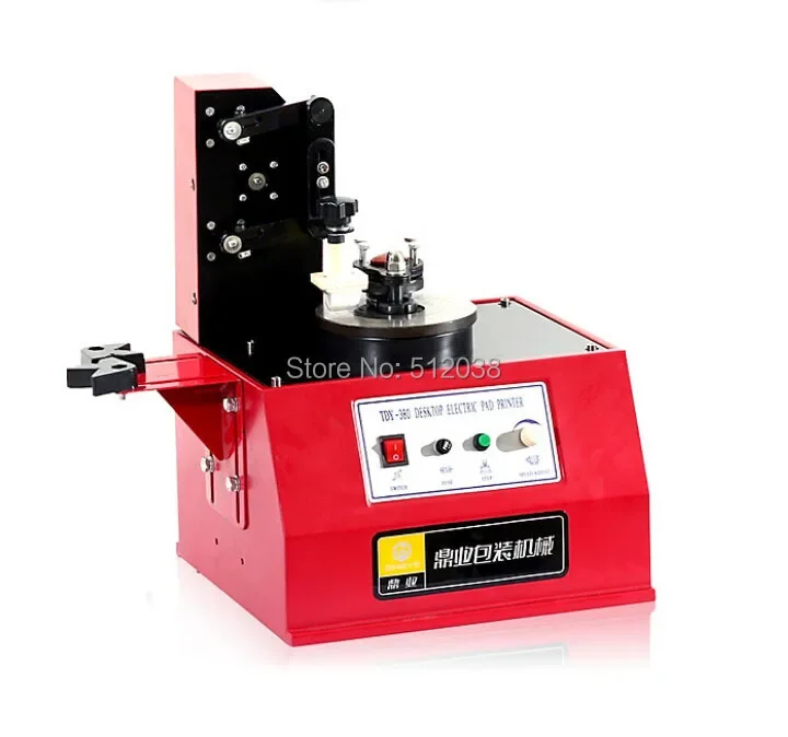 Brand new Semi Automatic Circle Plate Expiry Date Ink Pad Cup Code Printing Machine TDY380B