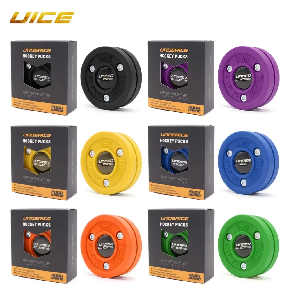 Puck de Hóquei UICE, Bastões de Hóquei, Puck de Treinamento, Puck de Hóquei de Plástico, Equipamento de Treinamento de Hóquei Reutilizável