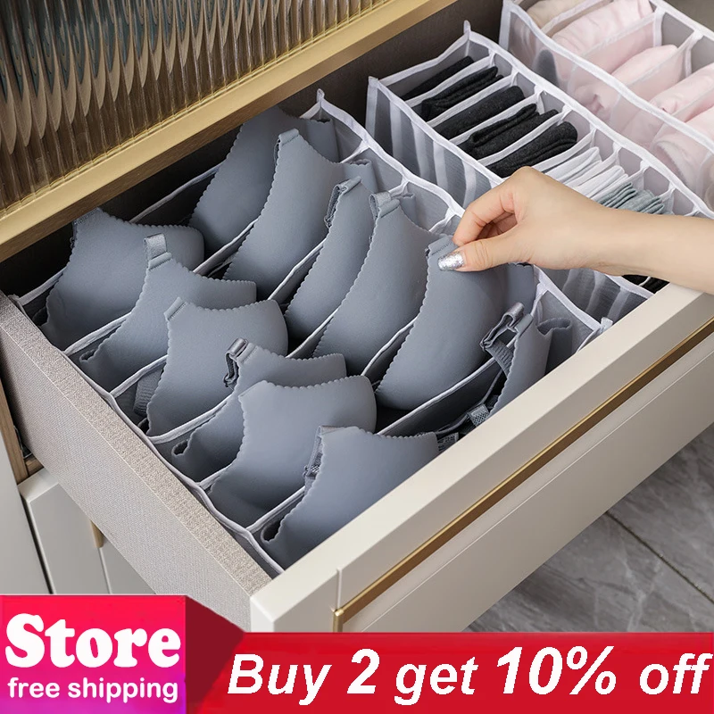 10% off Organizer For Small Things Underwear Socks Laundry Storage Organizer Drawers Organization Storage Wardrobe Clothes Box