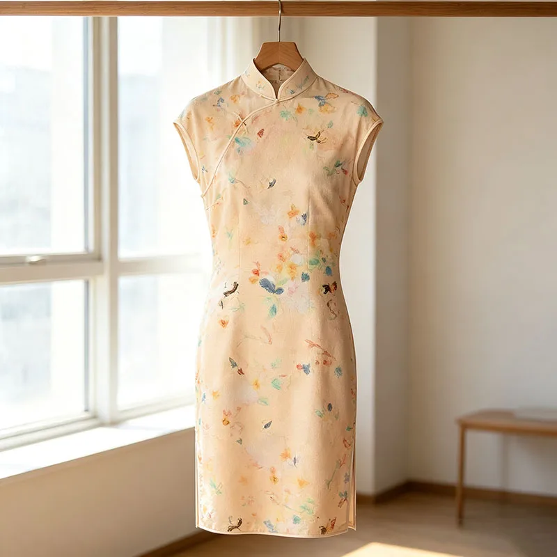 Ramie Grey Fabric, Thickened Sand Washed Raw Plain Weave, Eco Friendly Natural Antibacterial Anti Pilling, For Summer Hanfu Dre