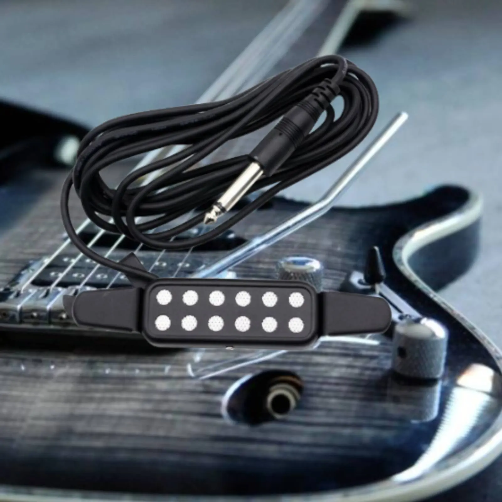 Acoustic Guitar Soundhole Pickup Easy Installation Non-Invasive Guitar Pickup for Guitarists - view 3