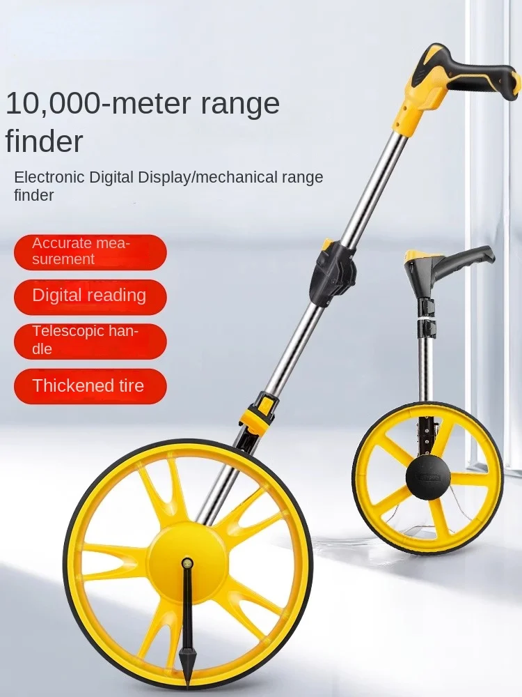 

Distance measuring wheel, measuring wheel, hand push wheel, roller push ruler, distance measuring instrument,