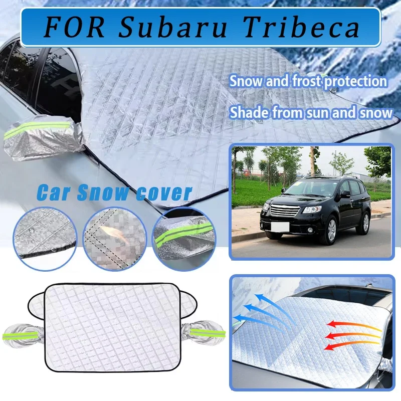 

Thickened Car Now Sunshade Windshield Cover With 5/9 Magnets UV Protection Anti Snowboard Sunlight For Subaru Tribeca