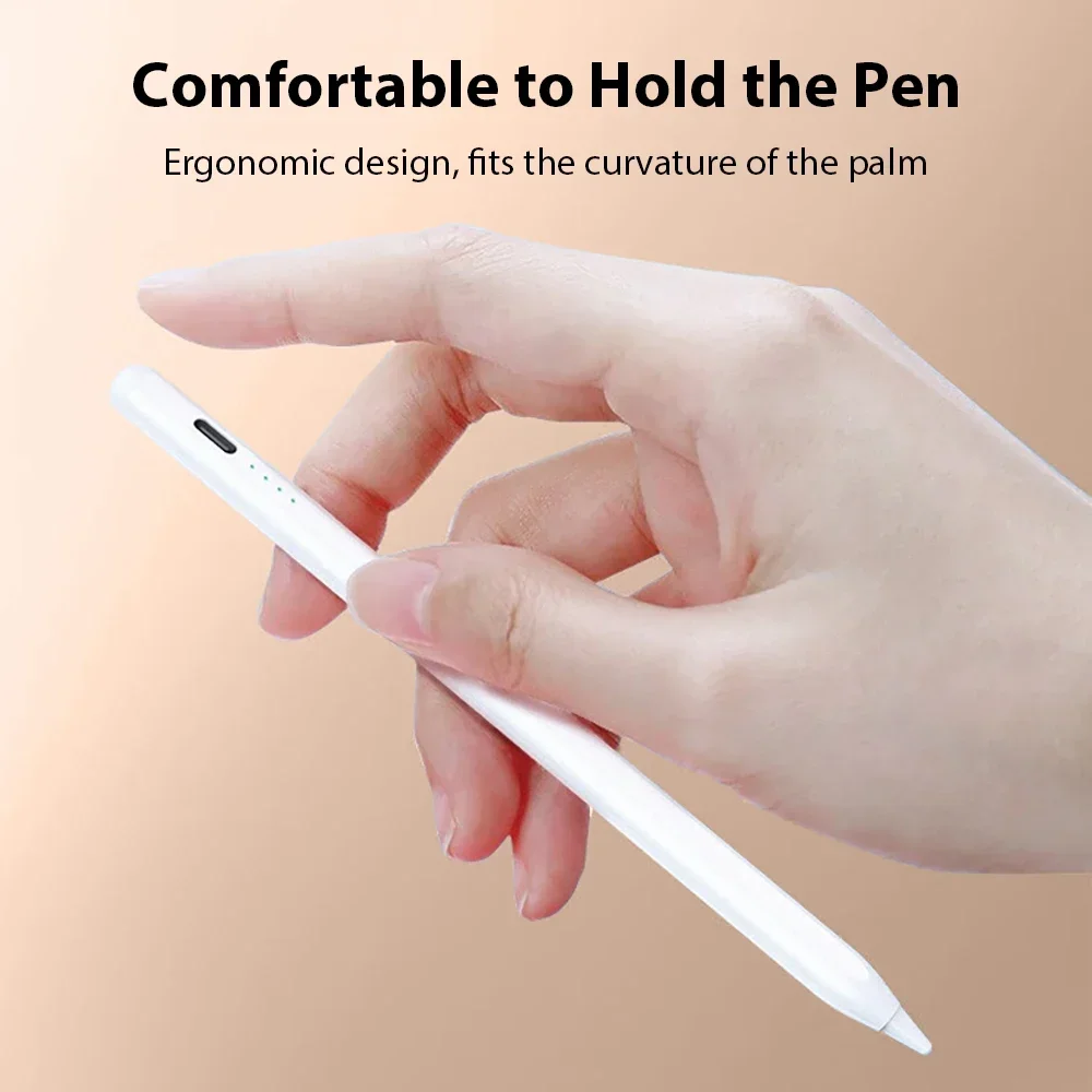 Stylus Pen For iPad Pro Air 13 11 M4 M2 12.9 10/9th Gen Mini 6/5 Pencil With Palm Rejection For Apple Pencil Tablet Drawing Pens