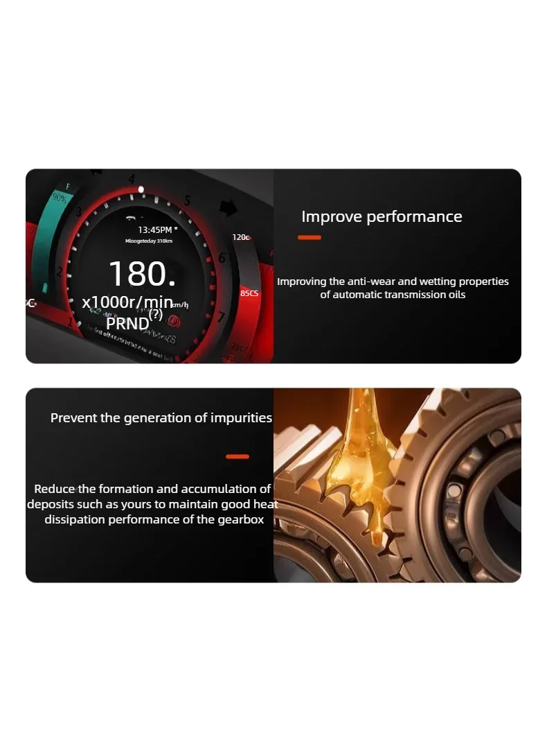 CVT DCT AT MT Agente protector de transmisión automotriz, antideslizante, antivibración, agente de limpieza de golpes, agente de reparación antidesgaste