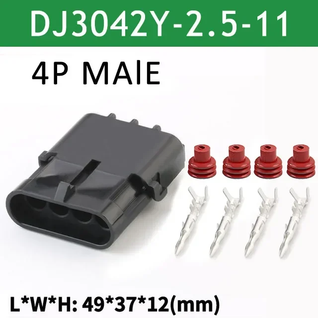 4P Male Single Row