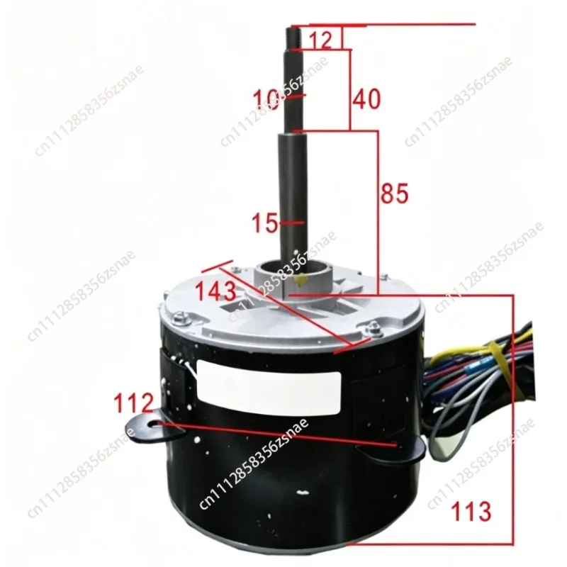 Suitable for YDK180-6I-4 Hisense Hitachi air conditioner external motor H7B02535A accessories YKS180-6-9 pure copper