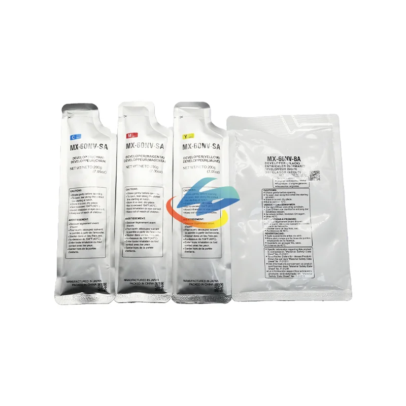 

1PCS MX60NV MX61NV MX61 MX60 Developer Powder for Sharp MX3081 4081 5081 6081 2621 3121 3070 MX60NV-SA High Quality 200g/bag