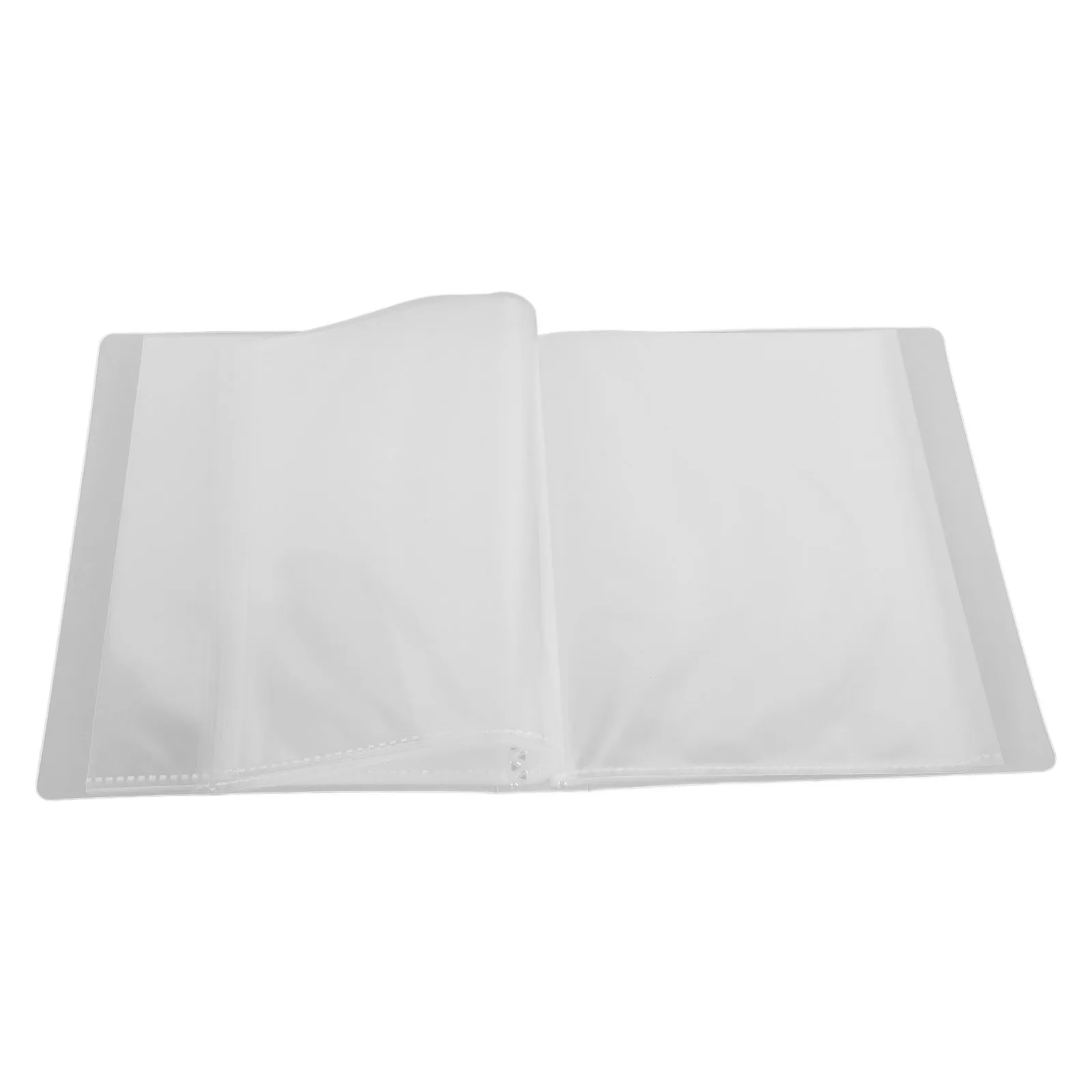 

Silk Screen Stencil Storage Book Organizer Folder Plastic Binding Cover For Clay Printing Files Large Capacity White