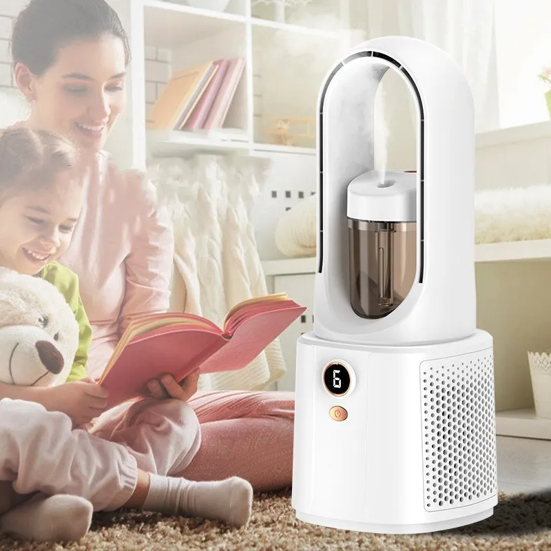 

Ximeng Вертикальный малошумный бытовой пульт дистанционного управления Портативный беспроводной вентилятор без крыла Вентилятор без крыльев