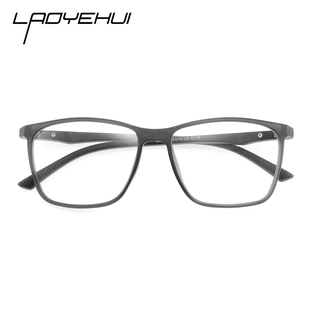 

Men's Ultralight TR90 Custom Prescription Glasses Fashion Square Optical Eyeglasses Anti Blue Light Hyperopia/Progressive/Myopia