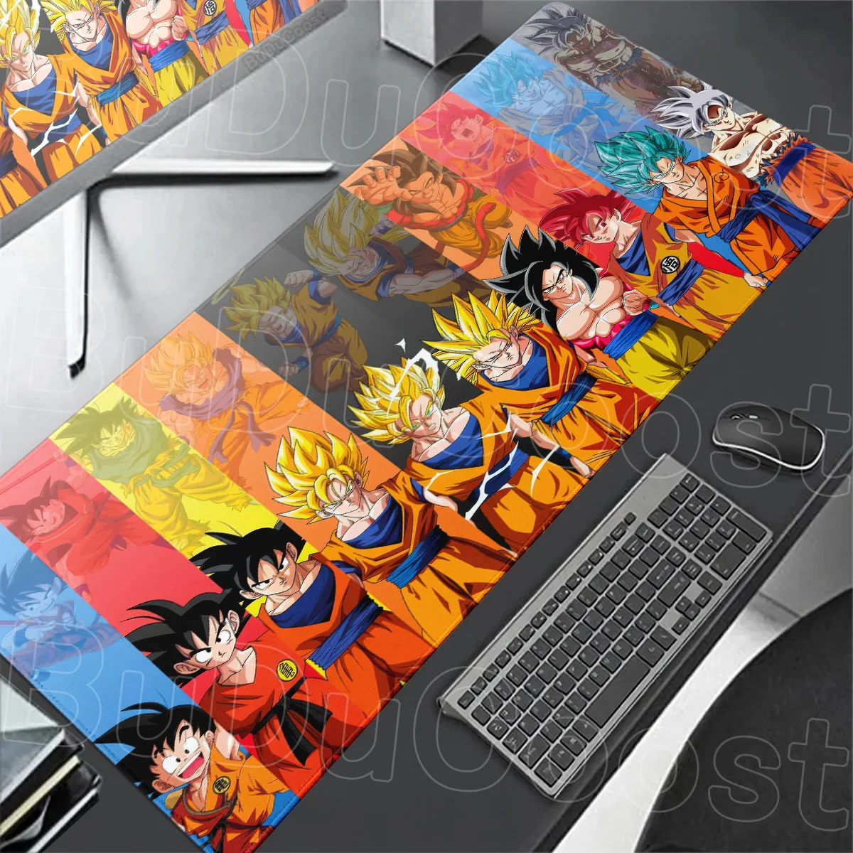 Large Computer Office Extend Table Mat Gamer Keyboard Pc Setup Accessories 90x40cm Anime Dragon Ball Mousepad Boy Gabinete Gifts