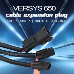 Versys 650 2024 Quick Connect Cable Set Fits For Kawasaki Versys1000 Z650 Z900 Motorcycle Shunt Circuit Socket Extension Adapter