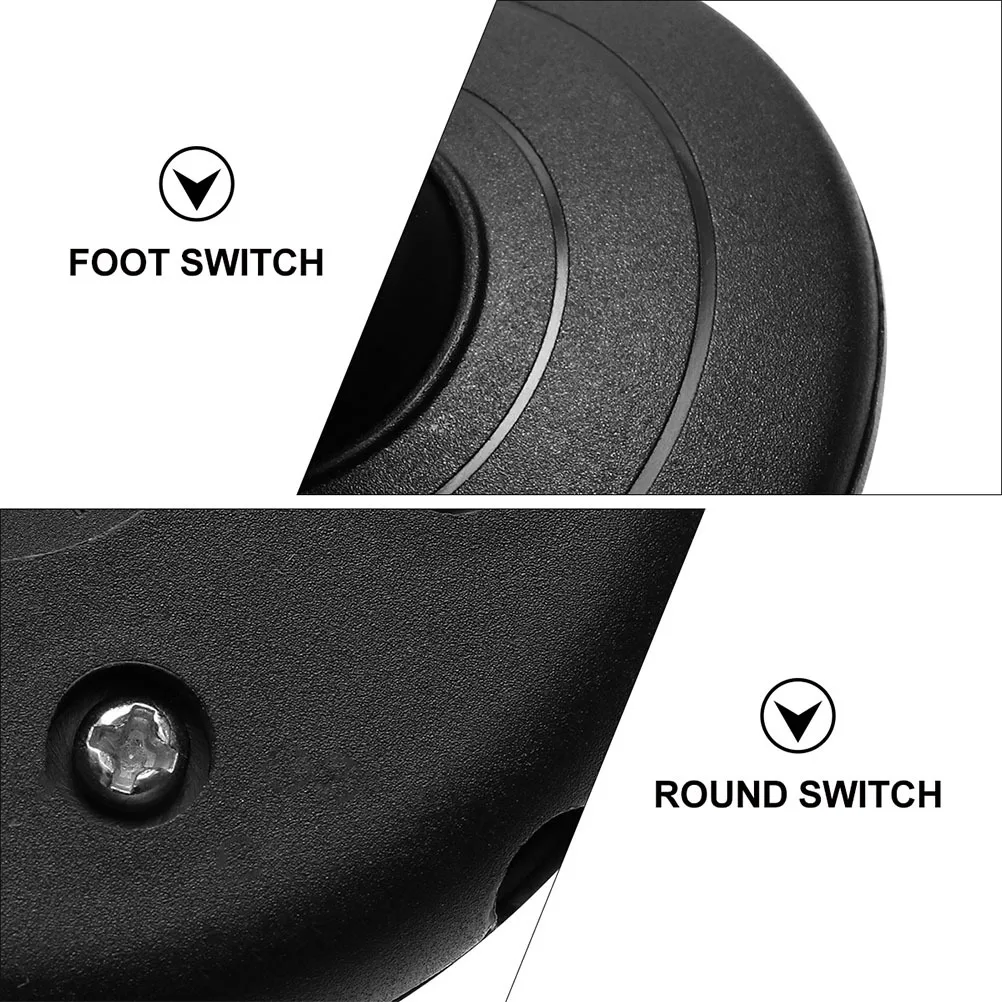 

6Pcs Floor Lamp Foot Switch Round Foot Pedal for Home Use Hands-Free on-Off Convenient Replacement Part