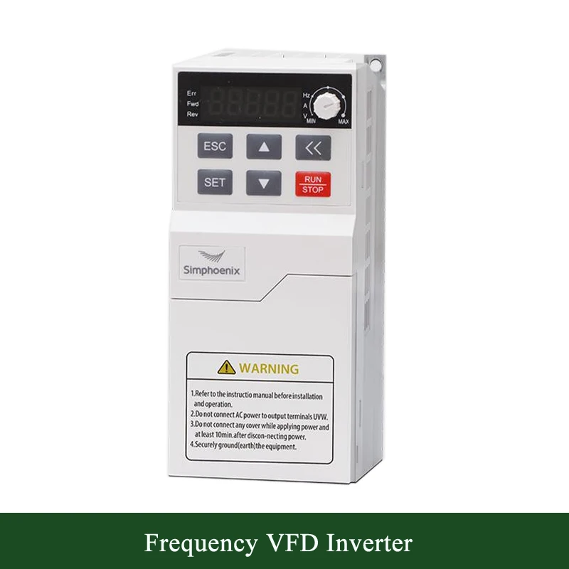 Simphoenix Sunfar VFD Inverter DL100-2S0015 1.5KW AC220V 600HZ Frequency Inverter For Spindle Motor